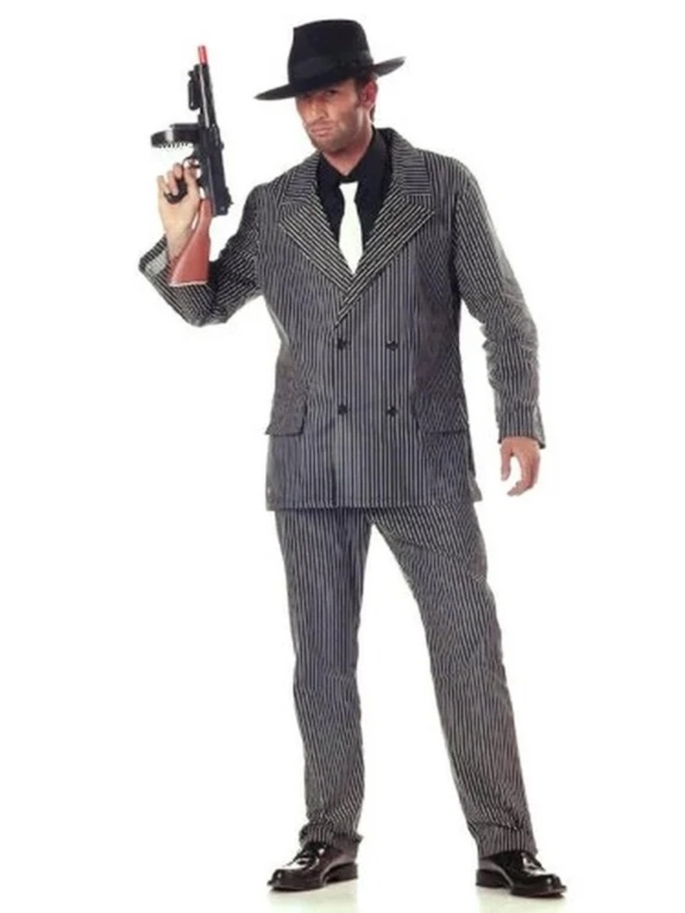 Halloween Gangster Mobster Men’s Halloween Costume Sz L Gatsby